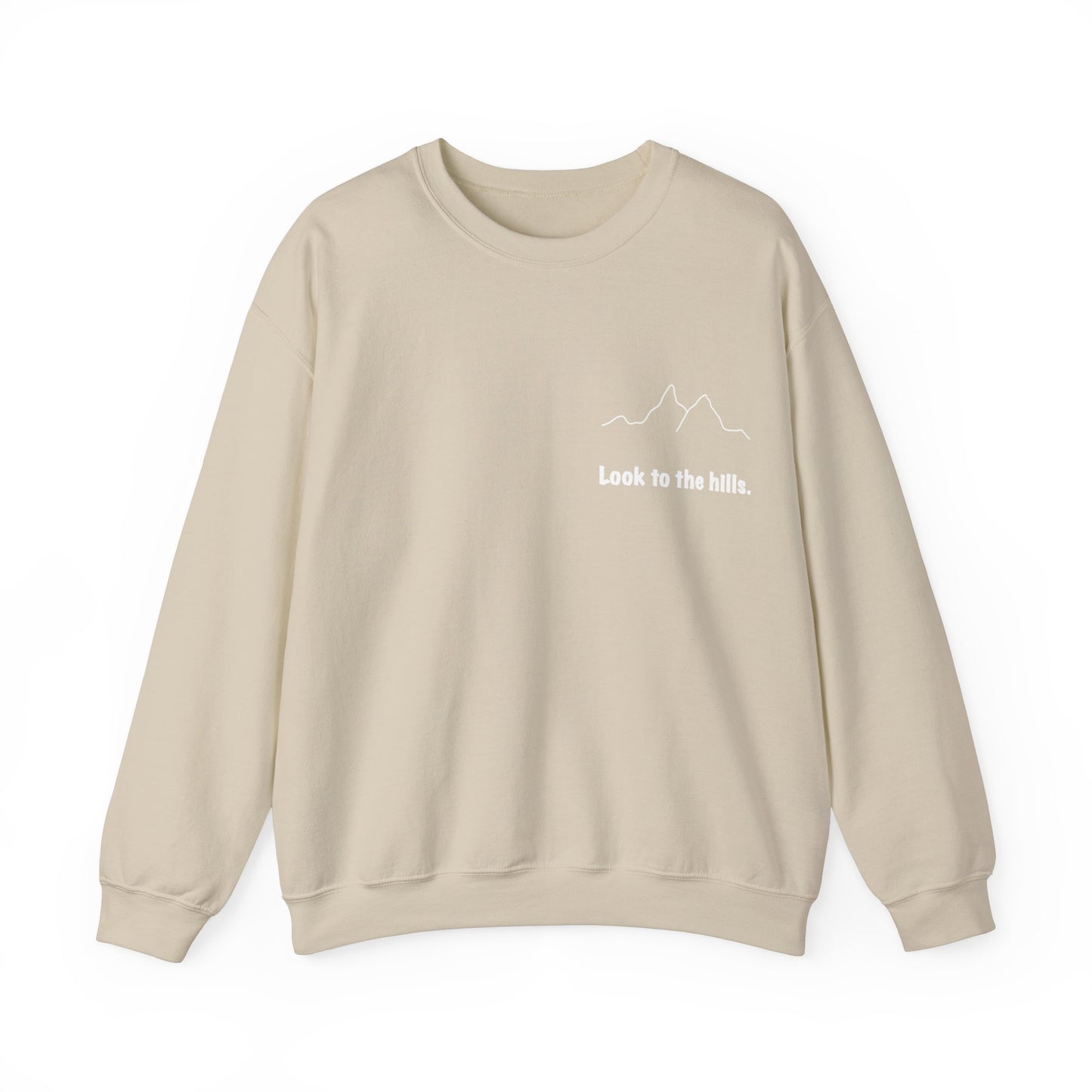 Look to the Hills. Sweatshirt