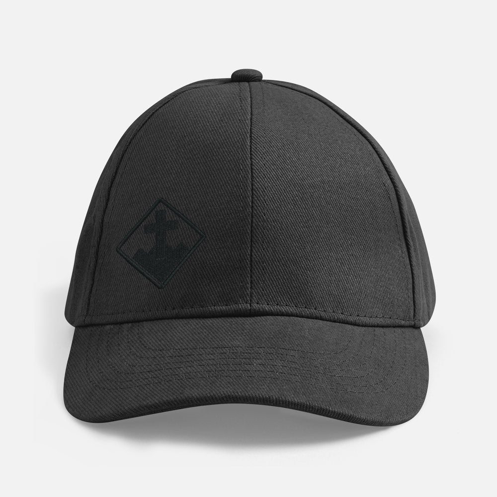 CoG Diamond Embroidered Black Cap