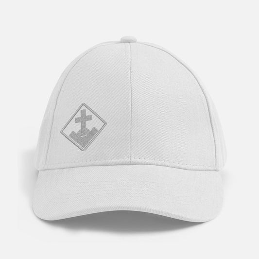 CoG Diamond Embroidered White Cap